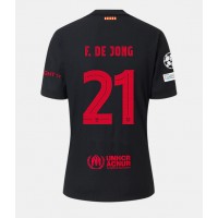 Barcelona Frenkie de Jong #21 Auswärtstrikot 2024-25 Kurzarm